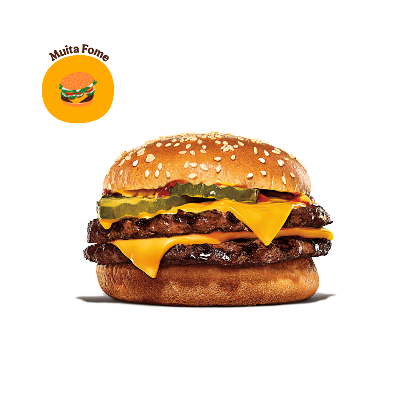 71シェベルページ2枚　バーガーキング Burger King® | Cheeseburger Duplo
